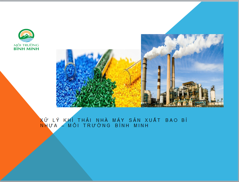 Lắp đặt hệ thống xử lý khí thải hơi dung môi nhà máy sản xuất bao bì